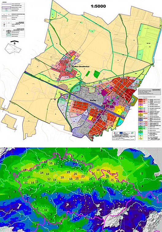 Příprava pro letecké snímkování
